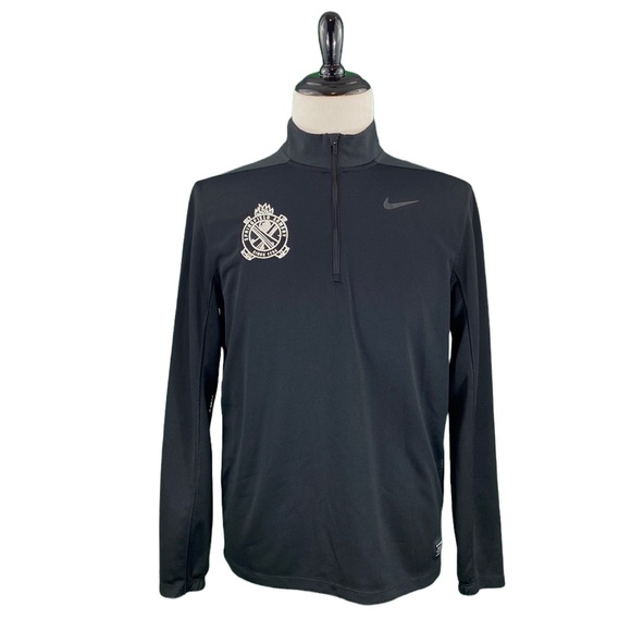 Nike Golf Black Dri-Fit Pullover Tee